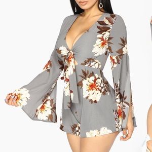 Fashion nova floral romper